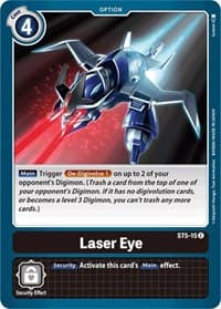 Laser Eye - Starter Deck 05: Machine Black - Digimon Card Game card
