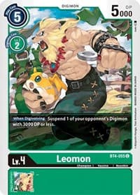 Leomon - Great Legend - Digimon Card Game card