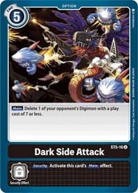 Dark Side Attack - Starter Deck 05: Machine Black - Digimon Card Game card