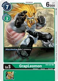 GrapLeomon - Great Legend - Digimon Card Game card