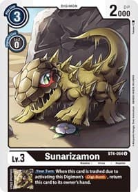 Sunarizamon - Great Legend - Digimon Card Game card