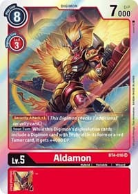Aldamon - Great Legend - Digimon Card Game card