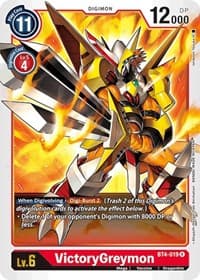 VictoryGreymon - Great Legend - Digimon Card Game card