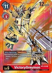 VictoryGreymon (Alternate Art) - Great Legend - Digimon Card Game card