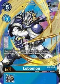 Lobomon (Alternate Art) - Great Legend - Digimon Card Game card