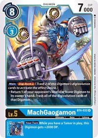 MachGaogamon - Great Legend - Digimon Card Game card