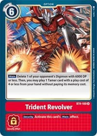 Trident Revolver - Great Legend - Digimon Card Game card
