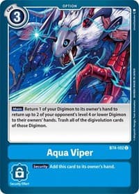 Aqua Viper - Great Legend - Digimon Card Game card