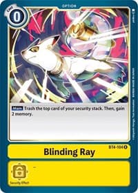 Blinding Ray - Great Legend - Digimon Card Game card