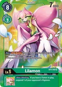 Lilamon (Alternate Art) - Great Legend - Digimon Card Game card
