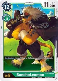 BanchoLeomon - Great Legend - Digimon Card Game card