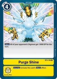 Purge Shine - Great Legend - Digimon Card Game card