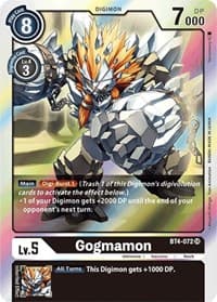 Gogmamon - Great Legend - Digimon Card Game card