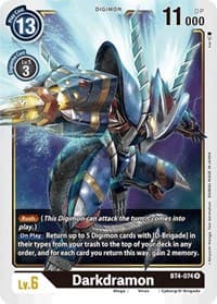 Darkdramon - Great Legend - Digimon Card Game card