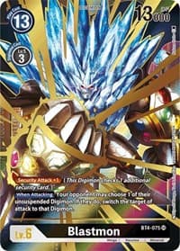 Blastmon (Alternate Art) - Great Legend - Digimon Card Game card