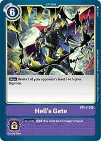 Hell's Gate - Great Legend - Digimon Card Game card