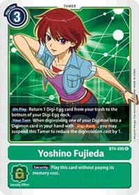 Yoshino Fujieda - Great Legend - Digimon Card Game card
