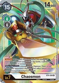 Chaosmon (Alternate Art) - Great Legend - Digimon Card Game card