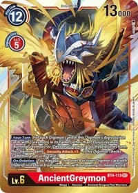 AncientGreymon - Great Legend - Digimon Card Game card