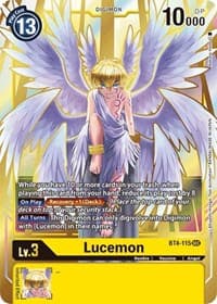 Lucemon - Great Legend - Digimon Card Game card