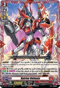 Vairina Valiente - D-BT01: Genesis of the Five Greats - Cardfight Vanguard card