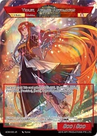 Violet, Atomic Automaton - Assault into the Demonic World - Force of Will card