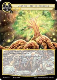 Glowing Tree of Valhalla - Assault into the Demonic World - Force of Will card