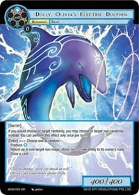 Dolly, Olivia's Electric Dolphin - Assault into the Demonic World - Force of Will card