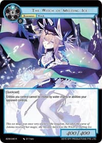 The Witch of Melting Ice - Assault into the Demonic World - Force of Will card