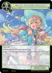 Melfee, Traveling Sorceress - Rebirth of Legend - Force of Will card