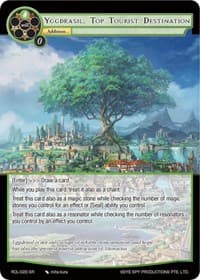 Yggdrasil, Top Tourist Destination - Rebirth of Legend - Force of Will card