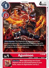Agunimon - P-029 - Digimon Promotion Cards - Digimon Card Game card