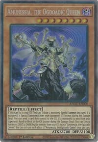Amunessia, the Ogdoadic Queen (CR) - Ancient Guardians - YuGiOh card