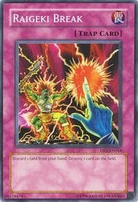 Raigeki Break - Dark Revelation Volume 1 - YuGiOh card