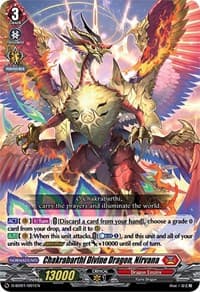 Chakrabarthi Divine Dragon, Nirvana - D-SD01: Yu-yu Kondo -Holy Dragon- - Cardfight Vanguard card