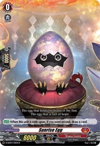 Sunrise Egg - D-SD01: Yu-yu Kondo -Holy Dragon- - Cardfight Vanguard card