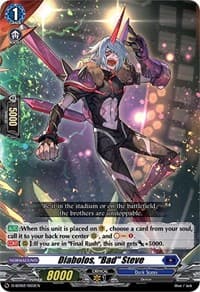 Diabolos, "Bad" Steve - D-SD02: Danji Momoyama -Tyrant Tiger- - Cardfight Vanguard card