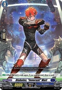 Diabolos, "Innocent" Matt - D-SD02: Danji Momoyama -Tyrant Tiger- - Cardfight Vanguard card
