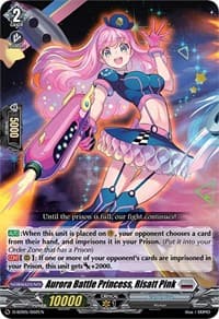 Aurora Battle Princess, Risatt Pink - D-SD05: Tomari Seto -Aurora Valkyrie- - Cardfight Vanguard card