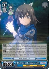 Hibernate and Awaken, Sally - BOFURI: I Don't Want to Get Hurt, so I'll Max Out My Defense - Weiss Schwarz card