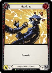 Head Jab (Yellow) - LGS018 - Flesh and Blood: Promo Cards - Flesh and Blood TCG card