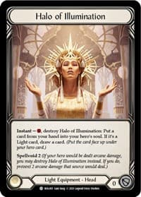 Halo of Illumination - Blitz Deck: Monarch - Boltyn - Flesh and Blood TCG card