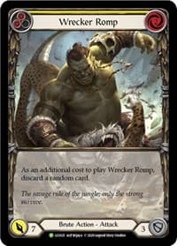 Wrecker Romp (Yellow) - LGS021 - Flesh and Blood: Promo Cards - Flesh and Blood TCG card