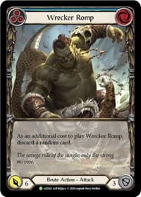 Wrecker Romp (Blue) - LGS022 - Flesh and Blood: Promo Cards - Flesh and Blood TCG card