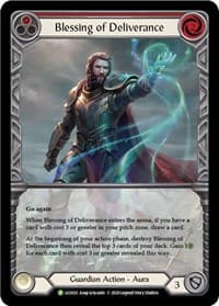 Blessing of Deliverance (Red) - LGS023 - Flesh and Blood: Promo Cards - Flesh and Blood TCG card