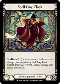 Spell Fray Cloak - Blitz Deck: Monarch - Boltyn - Flesh and Blood TCG card