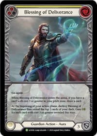 Blessing of Deliverance (Yellow) - LGS024 - Flesh and Blood: Promo Cards - Flesh and Blood TCG card
