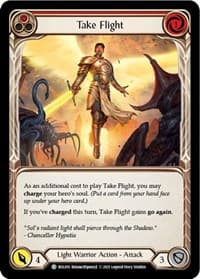 Take Flight (Red) - Blitz Deck: Monarch - Boltyn - Flesh and Blood TCG card