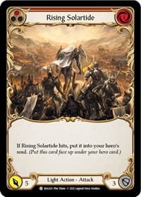 Rising Solartide (Red) - Blitz Deck: Monarch - Boltyn - Flesh and Blood TCG card