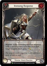 Ironsong Response (Red) - LGS029 - Flesh and Blood: Promo Cards - Flesh and Blood TCG card